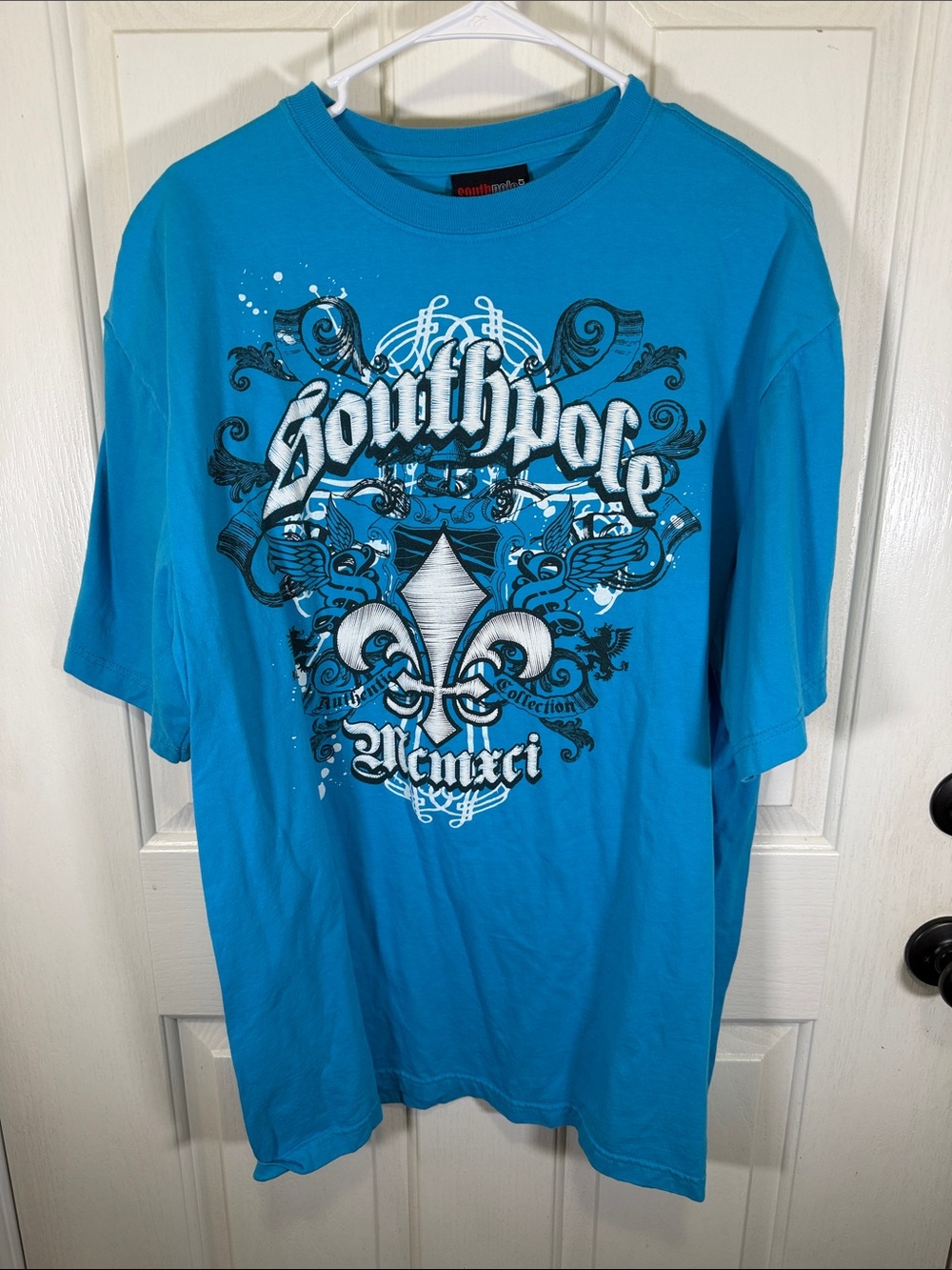 South Pole Men’s Turquoise Graphic Short Sleeve Tee